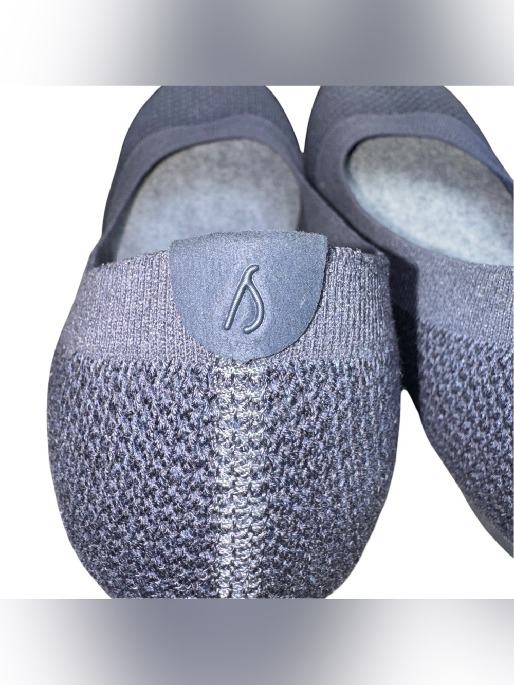 ALLBIRDS Tree Breezers Navy Blue Ballet Flats Slip-On Comfort Work Size 8 - Picture 9 of 12